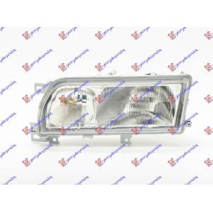 FAR (H4/H3) (DEPO) Leva str. NISSAN PRIMERA (P10) SDN-L/B (1990-1996) (OEM: 2601070J23, B6060-70J00, B606070J00)