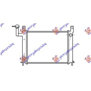 HLADNJAK 1.4 - 1.6CC (49x34.8) (KOYO) NISSAN SUNNY (N13) (1990-1991) (OEM: 2141077A00)