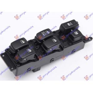 PREKIDAC U PREDNJIM VRATIMA (4 TASTERA) (14 PIN) Leva str. KIA RIO (2005-2011) (OEM: 93570-1G200, 935701G200)