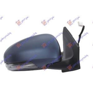 RETROVIZOR ELEKTRICNI SA GREJACEM PM (ELEKTRO-SKLOPIV) (MIGAVAC) (8 PIN) (A KVALITET) (KONVEKSNO STAKLO) Desna str. TOYOTA IQ (2009-2016) (OEM: 8791074050)