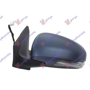 RETROVIZOR ELEKTRICNI SA GREJACEM PM (ELEKTRO-SKLOPIV) (MIGAVAC) (8 PIN) (A KVALITET) (KONVEKSNO STAKLO) Leva str. TOYOTA IQ (2009-2016) (OEM: 8794074050)