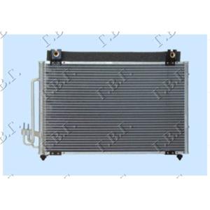 HLADNJAK KLIME 1.3i 8V - 1.5i 16V (58.5x35.5) KIA RIO (1999-2002) (OEM: 0K30A-61-480E, 0K30A61480E)