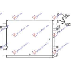 HLADNJAK KLIME 1.6 CRDi (43.5x35x5x16) KIA CERATO (2004-2009) (OEM: 97606-2F700, 976062F700)