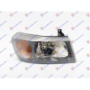 FAR ELEKTRICNI CRNI (DEPO) Desna str. FORD TRANSIT (2000-2006) (OEM: 1232634)