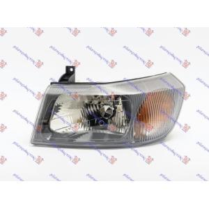 FAR ELEKTRICNI CRNI (TURSKA) Leva str. FORD TRANSIT (2000-2006) (OEM: 1232644)