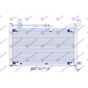 HLADNJAK KLIME (44x30x1.6) SUZUKI SWIFT H/B (1990-1992) (OEM: 9531071C51)