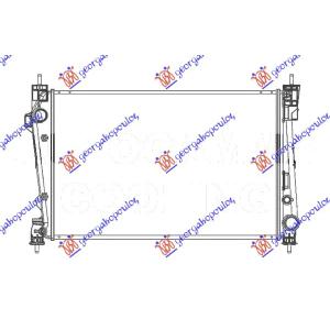 HLADNJAK MOTORA 1.6 JTDM (620x398x26) (NRF) ALFA ROMEO GIULIETTA 2010-2020 (940) (OEM: 50514481)