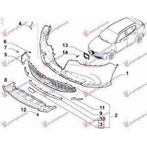 POKLOPAC SENZORA TEMPOMATA (O) ALFA ROMEO TONALE (2022-) (OEM: 156167767)