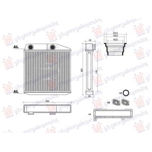 GREJAC KABINE (170x191) ALFA ROMEO TONALE (2022-) (OEM: 77367172)