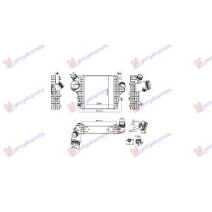 HLADNJAK INTERKULERA (258x240x64) AUDI Q7 (2019-) (OEM: 4M0145803BP)