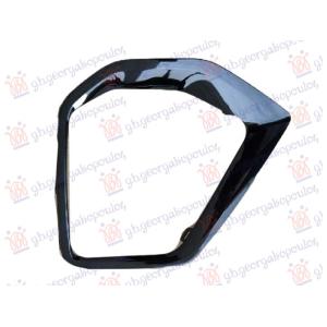 LAJSNA RESETKE PREDNJEG BRANIKA CRNA (S-LINE/SQ7) Leva str. AUDI Q7 2024- (4MB/4MG/4MQ) (OEM: 4M0853257A, 4M0853257AT94)