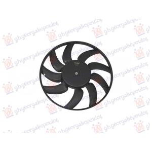 VENTILATOR BENZIN/DIZEL (MOTOR+ELISA) (LEVO) (380mm) (2 PIN) AUDI A7 SPORTBACK (2010-2014) (OEM: 8K0959455AB, 8K0959455L)