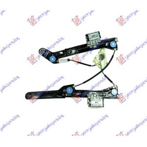 PODIZAC ZADNJEG PROZORA ELEKTRICNI (BEZ MOTORA) Desna str. AUDI A7 2010-2014 (4GA/4GF) (OEM: 4G8839462A, 4G8839462C)