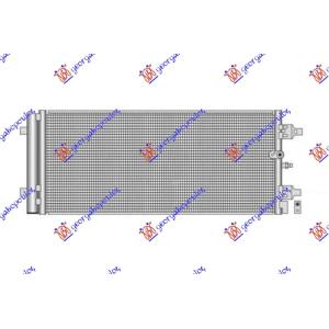 HLADNJAK KLIME 4.0 TFSI BENZIN AUTO 676x293x16 AUDI A7 (2014-2018) (OEM: 4G0260403F, 4G0260403K, 4G0260403T)