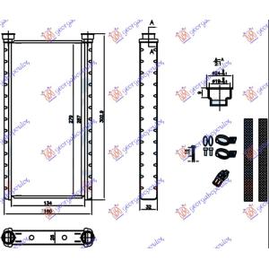 GREJAC KABINE (BR) (135x280x26) AUDI A7 (2014-2018) (OEM: 4H0898037)