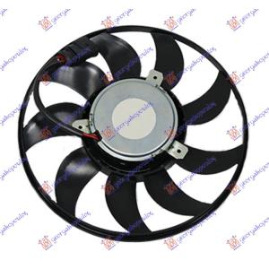 VENTILATOR KOMPLET (DUPLI) BENZIN - DIZEL (HLADNJAK40cm AUDI A1 (2010-2014) (OEM: 1K0121207BB, 1K0121207T, 1K0959455ET)