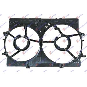 PLASTICNI POKLOPAC VENTILATORA BENZIN - DIZEL AUDI A6 (2010-2014) (OEM: 8K0121207A)