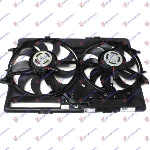 VENTILATOR KOMPLET BENZIN - DIZEL AUDI A6 (2010-2014) (OEM: 8K0121207A, 8K0959455F, 8K0959455G)