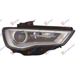 FAR Bi - XENON SA LED DNEVNIM SVETLIMA (HELLA) Desna str. AUDI A3 3D/SPORTBACK (2012-2016) (OEM: 8V0941043, 8V0941044L)