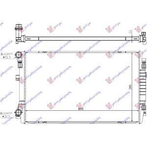 HLADNJAK MOTORA 1.0 - 1.2- 1.4B 1.6-2.0 D 65x40 MEH SKODA YETI (2009-2013) (OEM: 1K0121251BQ, 1K0121251BR, 1K0121251CD)