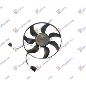 VENTILATOR (MOTOR+ELISA) (370mm) (300W) AUDI A3 3D/SPORTBACK (2012-2016) (OEM: 5Q0959455AE, 5Q0959455AM, 5Q0959455BJ)