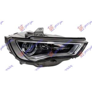 FAR Bi-XENON ZATAMLJEN SA LED DNEVNIM SVETLOM (HELLA) Desna str. AUDI A3 SPORT SEDAN/CABRIO (2013-2016) (OEM: 8V0941006C)