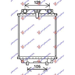 HLADNJAK DODATNI (620x410x26) AUDI A3 SPORT SEDAN/CABRIO (2013-2016) (OEM: 5C0121212, 5Q0121251EK, 5Q0121251FB)