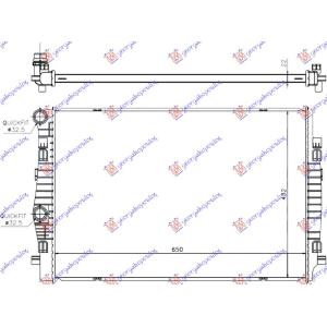 HLADNJAK MOTORA 1.4 TFSi BENZIN / 2.0 Tdi DIZEL (650x445) AUDI A3 (2024-) (OEM: 5Q0121251EQ, 5Q0121251ES, 5Q0121251GL)
