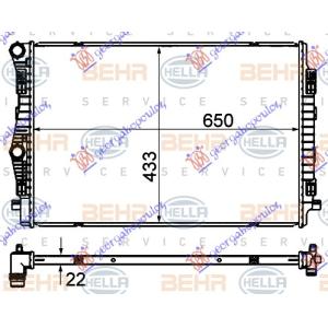 HLADNJAK MOTORA 1.4 TFSi BENZIN - 2.0 TDi DIZEL (650x445) (MAHLE BEHR) AUDI A3 (2024-) (OEM: 5Q0121251EQ)