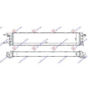 DODATNI HLADNJAK MOTORA 3.0 TFSI/S4 2.0 TDi DIZEL AUDI Q5 (2012-2016) (OEM: 4G0145804, 4G0145804A, 4G0145804D)