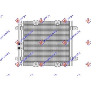 HLADNJAK KLIME 4.2-5.2  FSI (344x291x16) AUDI A8 (2009-2013) (OEM: 420260401A, 420260401B)