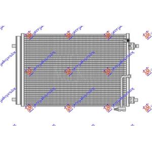 HLADNJAK KLIME 3.0 - S8 4.0 TFSI (667x441x16) AUDI A8 (2009-2013) (OEM: 4H0260403F, 4H0260403M)