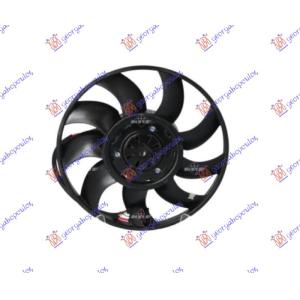 VENTILATOR (MOT+ELIS) (390MM) (4PIN) AUDI A8 (2009-2013) (OEM: 4H0959455AB, 4H0959455R)