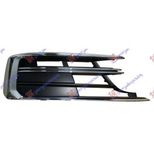 RESETKA PREDNJEG BRANIKA HROM Desna str. AUDI A8 (2017-2021) (OEM: 4N0807680A3FZ)