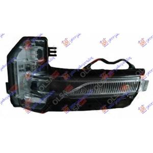 MIGAVAC U RETROVIZORU LED Leva str. AUDI Q2 (2016-2020) (OEM: 81A949101)