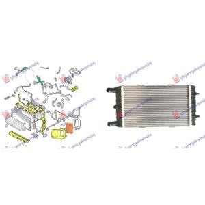 HLADNJAK MOTORA DODATNI 3.0 DIZEL/HIBRID (GREJAC KABINE LEVO) (250x150x60) Leva str. AUDI Q8 (2023-) (OEM: 4M0121212D)
