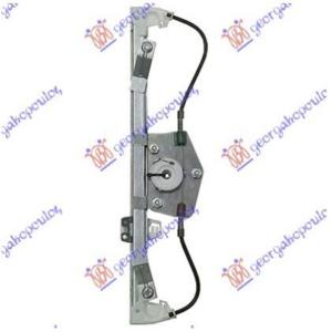 PODIZAC ZADNJEG PROZORA ELEKTRICNI BEZ MOTORA Desna str. BMW X1 (E84) (2009-2013) (OEM: 51352990388)