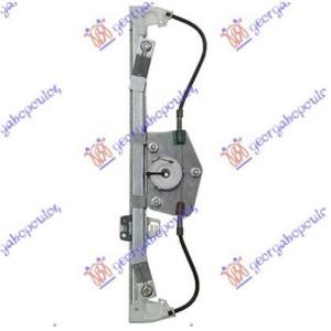 PODIZAC ZADNJEG PROZORA ELEKTRICNI BEZ MOTORA Leva str. BMW X1 (E84) (2009-2013) (OEM: 51352990387)