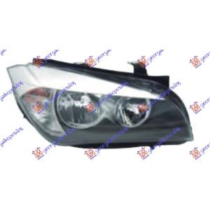 FAR ELEKTRICNI CRNI (H7/H15) (TYC) Desna str. BMW X1 (E84) (2013-2015) (OEM: 63117357434)