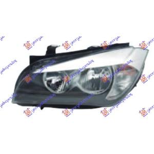 FAR ELEKTRICNI CRNI (H7/H15) (TYC) Leva str. BMW X1 (E84) (2013-2015) (OEM: 63117357433)