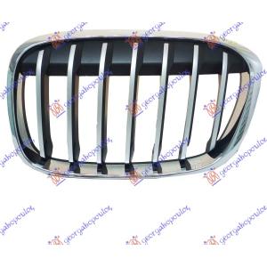 PVC MASKA (HROM/SREBRNA) (X-LINE) Leva str. BMW X1 (F48) (2015-2019) (OEM: 51117383365)