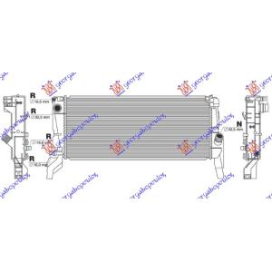 HLADNJAK MOTORA 2.0 BENZIN AUTOMATIK (677x298) 2 CEVI BMW X1 (F48) (2015-2019) (OEM: 8603089, 17118603089)