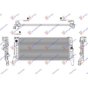 HLAD. MOTORA 1.5-2.0 DIZEL MAN (680x299) BMW X1 (F48) (2015-2019) (OEM: 17118586321)