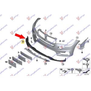 SPOJLER PREDNJEG BRANIKA SA SENZORIMA BMW X5 (F15) (2013-2018) (OEM: 51117397413)