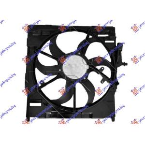 VENTILATOR 2.0-3.0 BENZIN/DIZEL 520mm 400W 3P BMW X5 (F15) (2013-2018) (OEM: 17427634466, 17428618245)