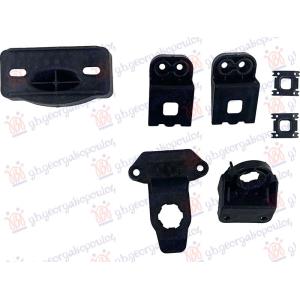 KOMPLET ZA POPRAVKU NOSACA (PRICVRSCIVANJE) FARA (L=D) (5 KOM) BMW X5 2018-2023 (G05/F95) (OEM: 63119477976)