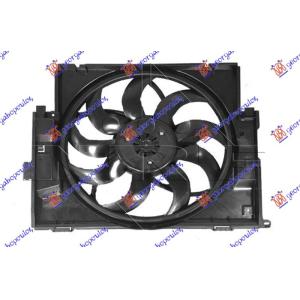 VENTILATOR SVI BENZIN (485mm) (600W) 3P BMW SERIES 1 (F21/20) 3/5D (2011-2015) (OEM: 17427600559, 17427640511, 17428621192)