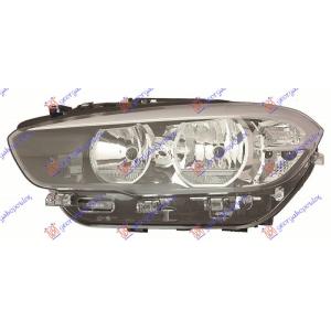 FAR ELEKTRICNI SA LED DNEVNIM SVETLOM (SA MOTOROM) (DEPO) Leva str. BMW SERIES 1 (F21/20) 3/5D (2015-2019) (OEM: 63117358391)