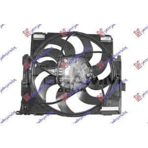 VENTILATOR KOMPLET 1.5 BENZIN (495mm) BMW SERIES 1 (F21/20) 3/5D (2015-2019) (OEM: 17427640513, 17427640651)