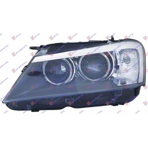 FAR XENON SA LED DNEVNIM SVETLOM (DEPO) Leva str. BMW X3 (F25) (2011-2014) (OEM: 63117276991)